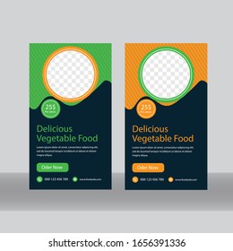 Corporate roll up business brochure flyer banner design vertical template vector, cover presentation abstract geometric background, modern publication x-banner and flag-banner, layout in rectangle siz