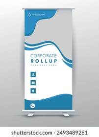 Corporate Roll-Up Banner Design Template