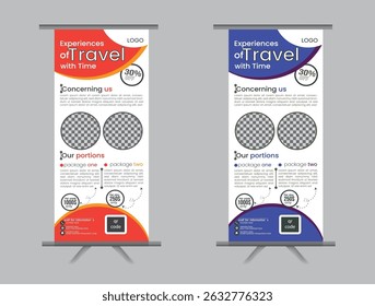 corporate  rollup banner design template