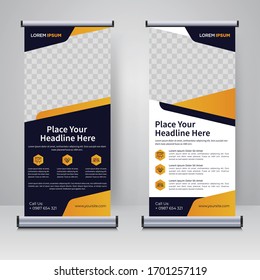 Corporate Rollup Or X Banner Design Template