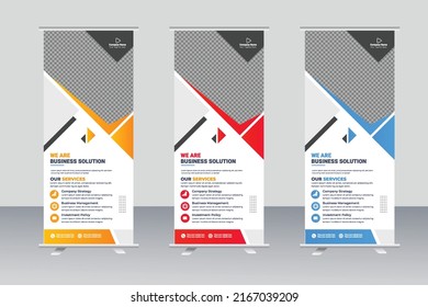 Corporate Rollup Or X Banner Corporate Rollup Or X Banner Design Template