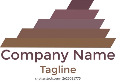 Corporate shipping company logo design template