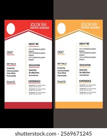 Corporate smart cv design  template 