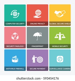 CORPORATE SOCAIL RESPONSIBILITY ICON SET