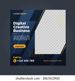 Corporate social media banner template