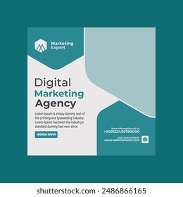 corporate social media banner template design