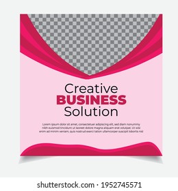 Corporate Social media post, business Facebook ad, Instagram post , creative corporate business solution.