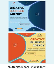 corporate social media post design layout