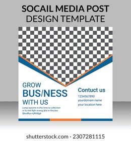Corporate Social media post design template