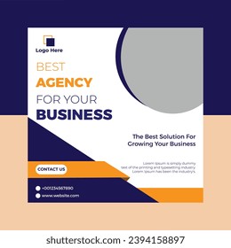 Corporate social media post, social media post design