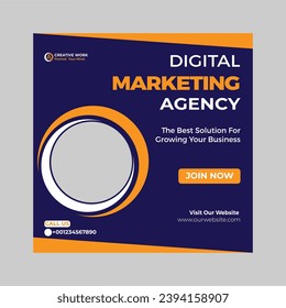 Corporate social media post, social media post design