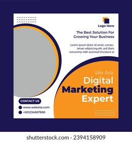 Corporate social media post, social media post design