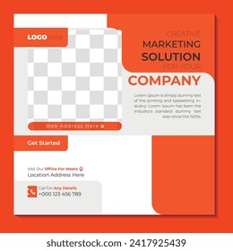 Corporate Social Media Post Design