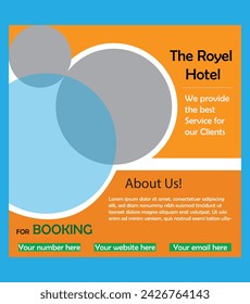 Corporate Social media post design template for digital marketing business profile