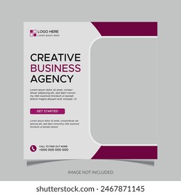 Plantilla Corporativa de diseño de publicaciones en redes sociales 