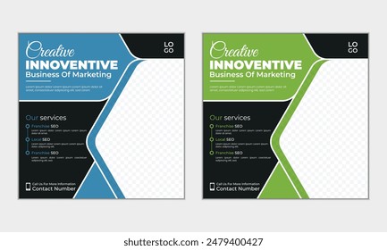 Corporate Social media Post design template