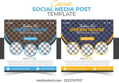 Corporate Social Media Post Design