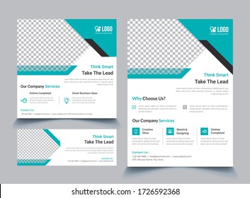 Corporate Social Media Post, Flyer, Web Template, Cover, Banner Sets Template