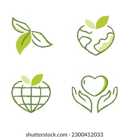 Corporate social responsibility, Ethical business practices, Socially responsible companies, Sustainability and social responsibility. Social Responsibility Vector Line Icon with hand-drawn touch.