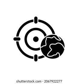 Corporate social responsibility sign. Sustainable Development Goals illustration. SDG. Pictogram for ad, web, mobile app, promo. Vector element.