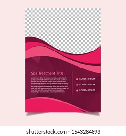 Corporate Spa Flyer Template Design