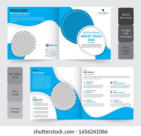 Business Trifold Brochure Flyer Design Template Stock Vector (Royalty ...