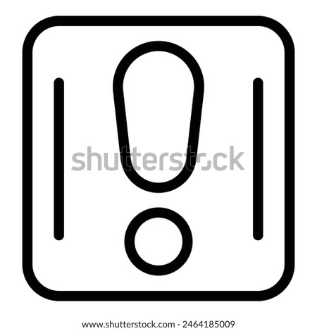 Corporate startup failure icon outline vector. Business collapse. Strategy and finance crisis