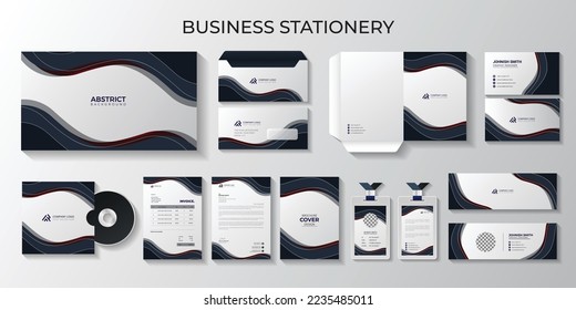 Corporate stationary template, Corporate stationary, id card, business card, branding, envelope cover, invoice, business stationery printing, business stationery design, best business stationery