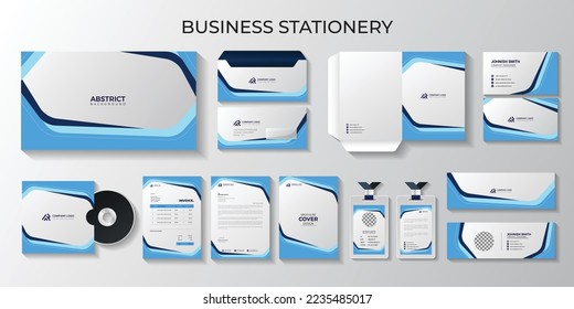 Corporate stationary template, Corporate stationary, id card, business card, branding, envelope cover, invoice, business stationery printing, business stationery design, best business stationery