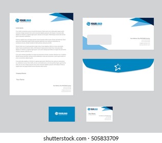 corporate stationery template design