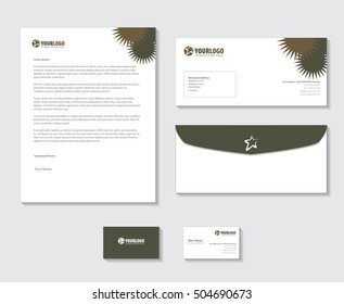 Corporate Stationery Template Modern Design