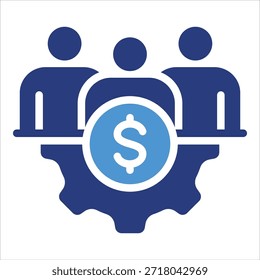 Symbolelement für Unternehmensstrategie für Design
