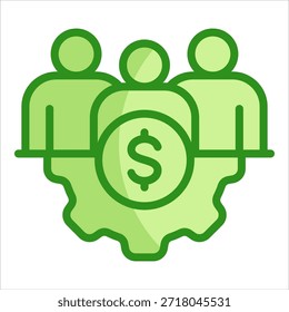 Elemento Corporativa del icono de la estrategia para el diseño