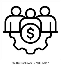 Elemento Corporativa del icono de la estrategia para el diseño