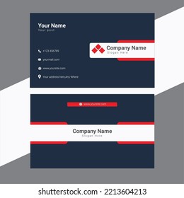 Corporate Style Business Card Design