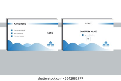 Corporate style business card design