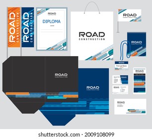 Estilo corporativo, identidad. Elementos del entorno corporativo. Tarjetas de visita, diplomas, banderas, carpetas