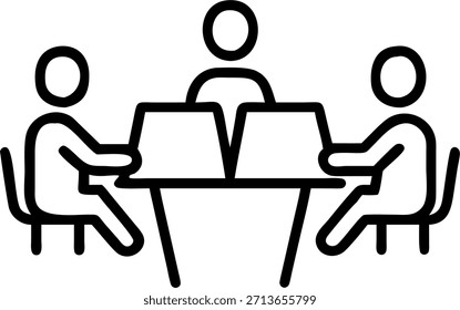 Corporate Team Brainstorming concept as A professional team engages in a dynamic brainstorming session around a sleek conference table with laptops and notebooks captured with a soft abstract background and ample copy space. in Photo Stock Concept , copy space for advertisement or banner with Photo Realistic as high Quality Detail --ar 7:2