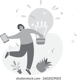 Corporate Team Discussion and Idea Sharing