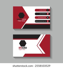 Corporate Technology Business Card Design