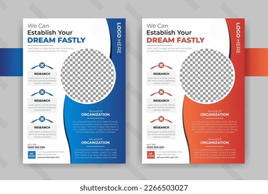 Corporate Template Design,graphic elements,Template Design,abstract business flyer, vector template in A4 size