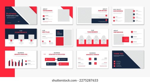Corporate template presentation design , business presentation for brochure, company profile, portfolio, annual report vector