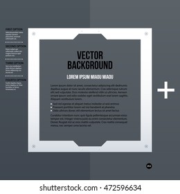 Corporate tex background template. Useful for presentations, covers and advertising.