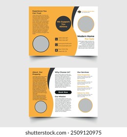 Corporate Ti-Fold Brochure Design Template