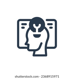 Corporate Training vector icon illustration
