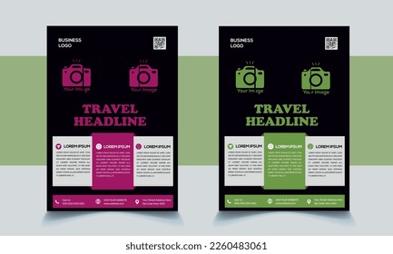 Corporate Travel Flyer Design Template