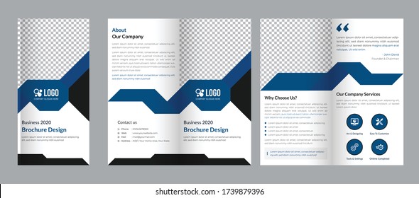 Corporate Tri fold brochure design	