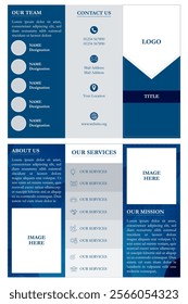 Corporate Tri Fold Brochure Design