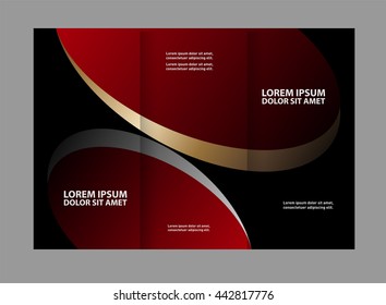 Corporate Tri Fold Business Brochure Design Template
