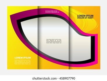 Corporate Tri Fold Business Brochure Design Template
